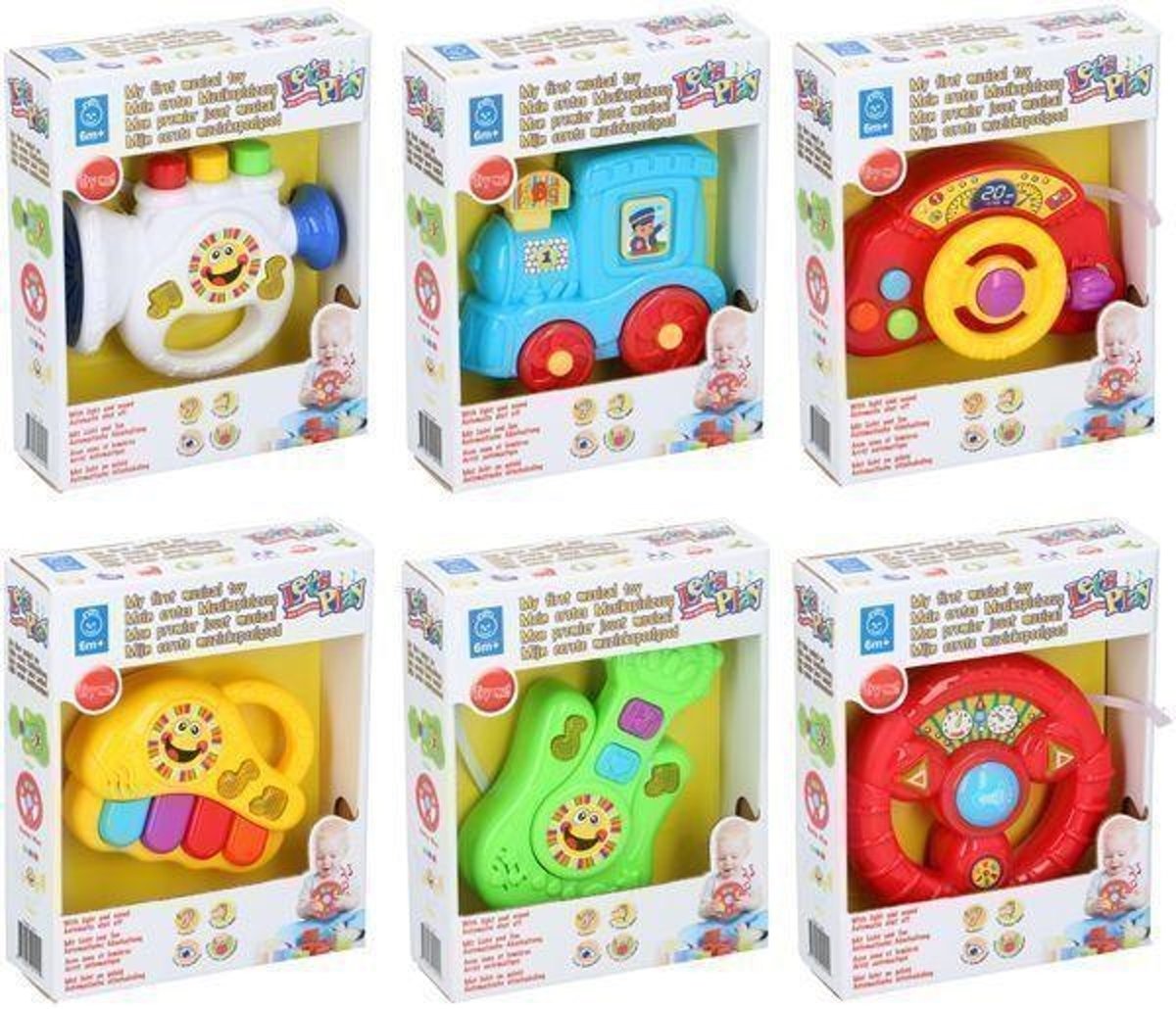 Lets Play- Mijn eerste muziekspeelgoed - assorti